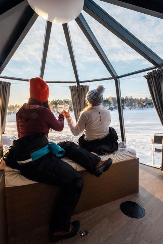 Aurora Huts Dundret Lapland Hotel Gällivare Exterior foto