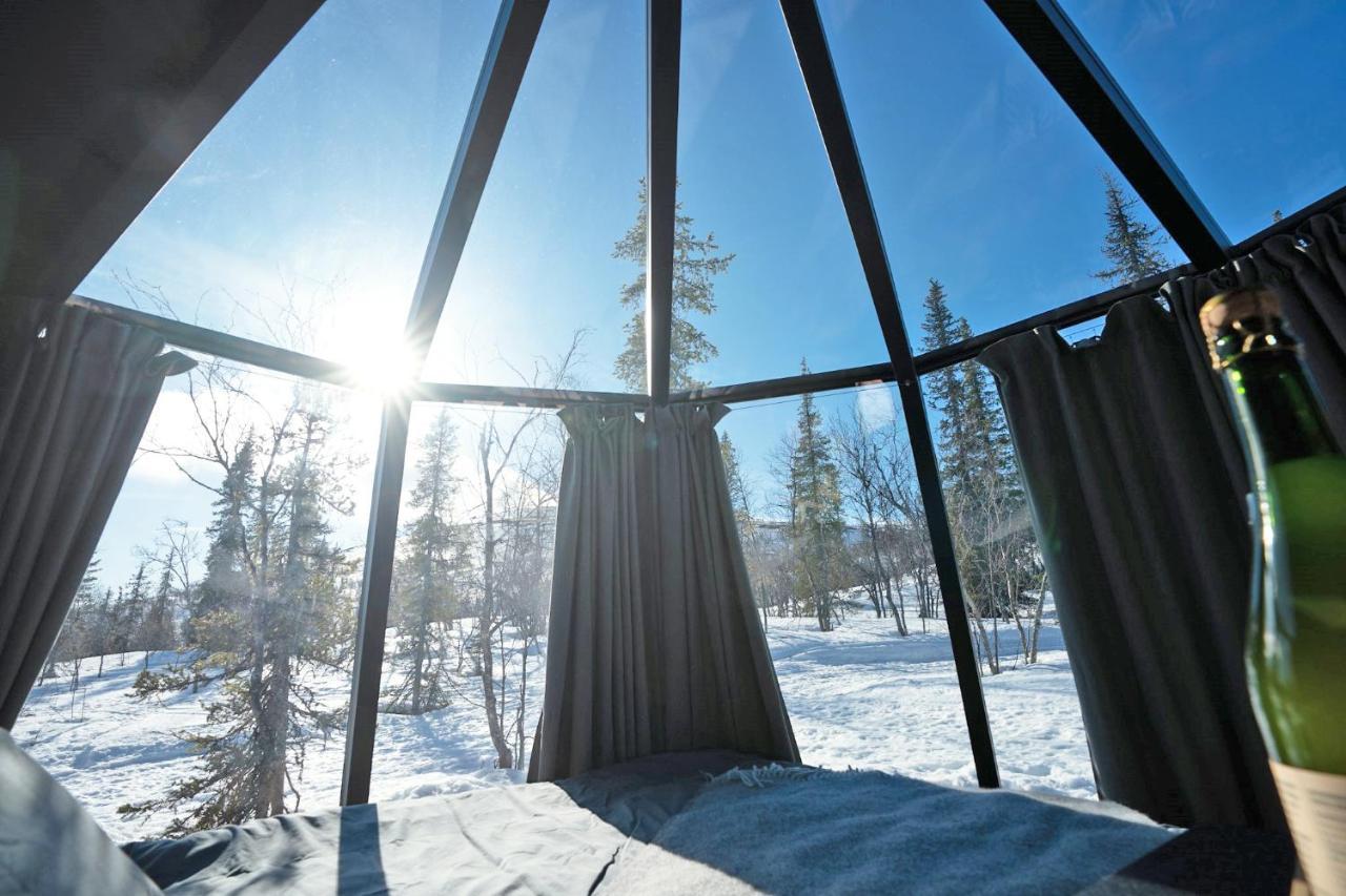 Aurora Huts Dundret Lapland Hotel Gällivare Exterior foto